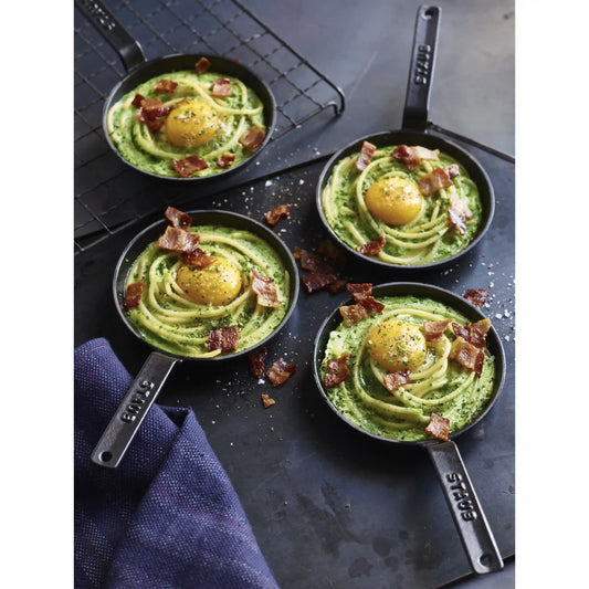 4.5-inch, Mini Frying Pan, Matte Black