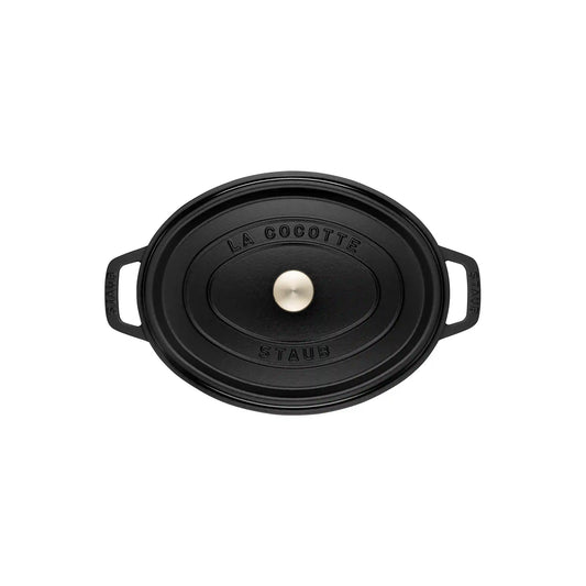 1 qt, Oval, Dutch Oven, Matte Black