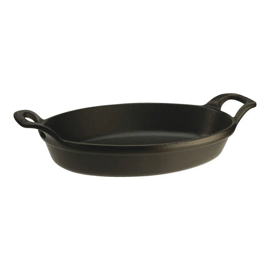 9.5-inch, Oval, Baking Dish, Graphite Grey