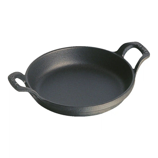 4.5-inch, Round, Mini Gratin Baking Dish, Matte Black