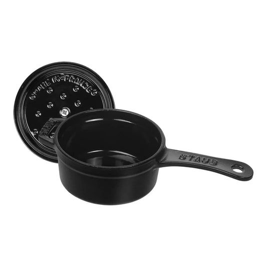 0.25 qt Mini Saucepan - Black, Cast Iron
