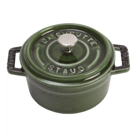0.25 qt, Mini Round Dutch Oven, Matte Black