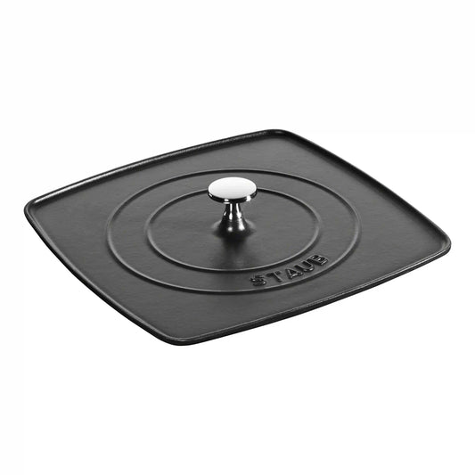 Square, Grill Press, Matte Black