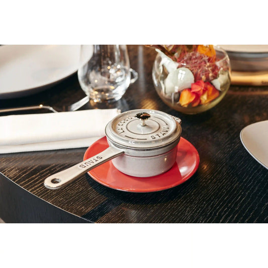 0.25 qt Mini Saucepan - Graphite Grey, Cast Iron