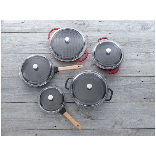 12-inch Glass Domed Lid