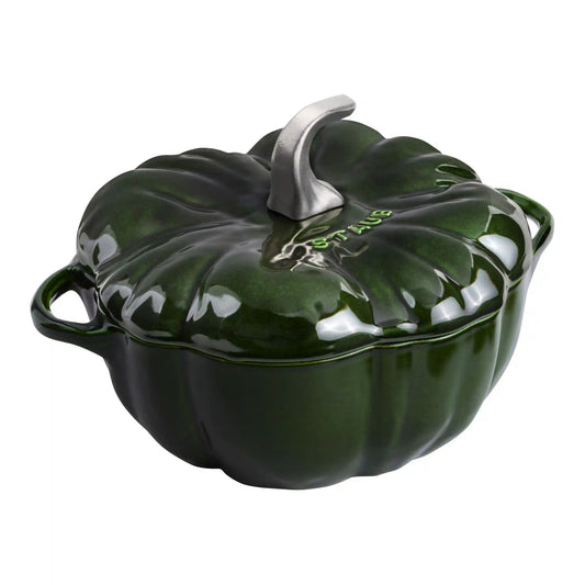 3.5 qt, Pumpkin, Dutch Oven With Stainless Steel Stem, Basil