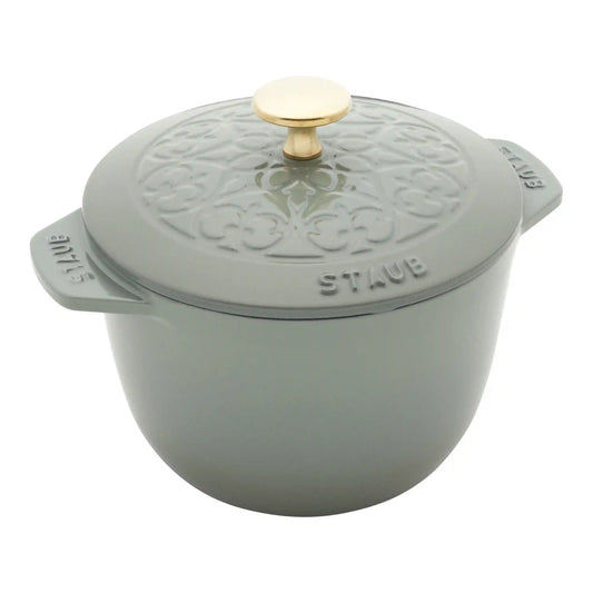 1.75 qt, Petite French Oven with Lily Lid, Eucalyptus