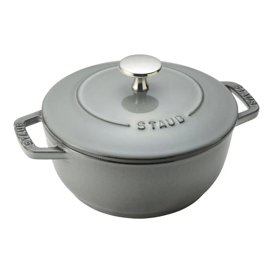 1 qt, Round French Oven, Graphite Grey - Factory Second