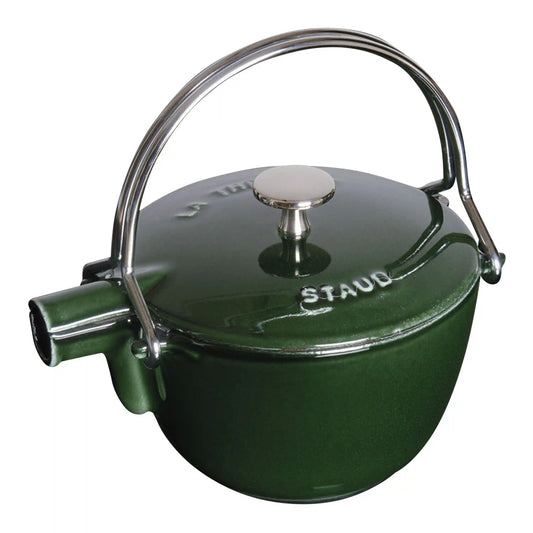 1 qt, Round, Tea Kettle, Matte Black