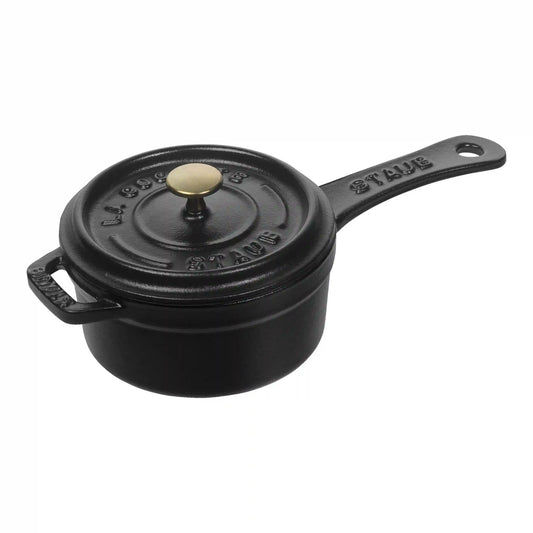 0.25 qt Mini Saucepan - Black, Cast Iron