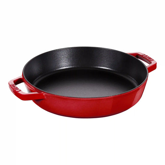 13-inch, Double Handle Fry Pan, Matte Black