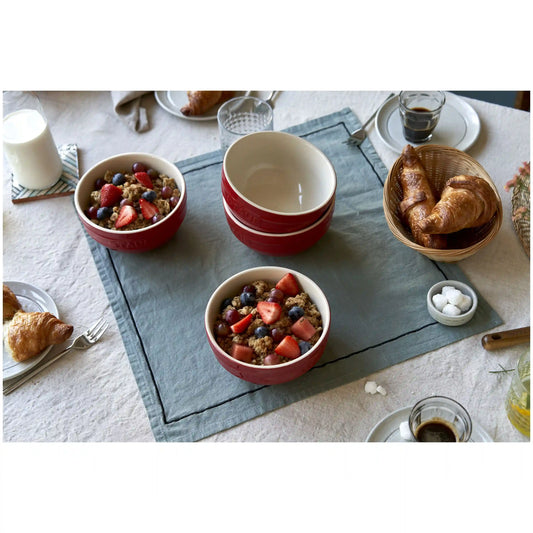 6.5-inch / 2-pc, Large Universal Bowl Set, Cherry