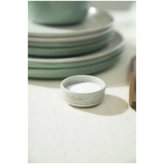 4-pc, Condiment dish set, White Truffle