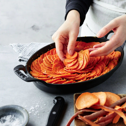 11-inch, Oval, Gratin Baking Dish, Matte Black